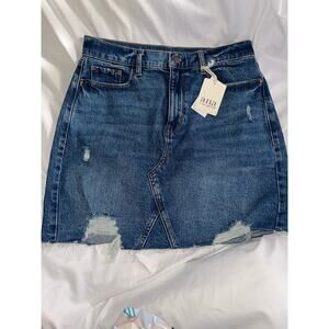 a.n.a. A New Approach High Rise NWT Denim Skirt Size 4